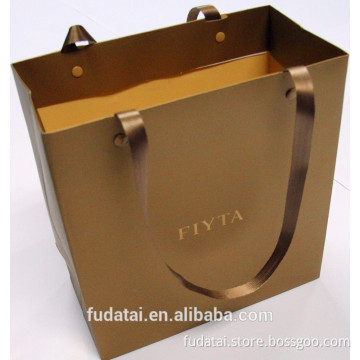 FDT customized famous brand top quality Christmas promotional gift watch paper bag